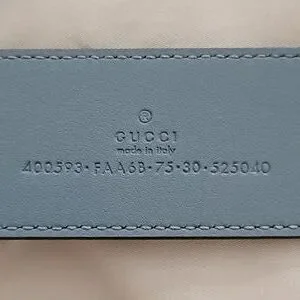 Gucci | Accessories | Rare Gucci Gg Marmont Wide Belt Light  display picture 3